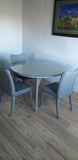 Snowdon Dining Table and 3 Melissa Dining Chairs Ex Display Sale