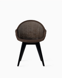Avril HB dining chair black wood base